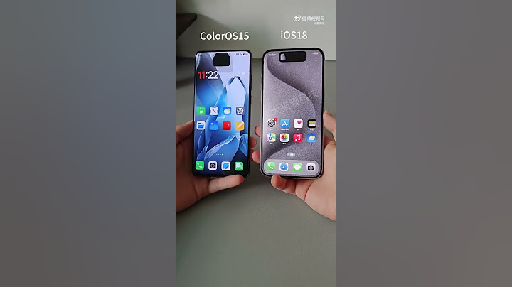 Oxygen OS 15 vs iOS 18 Dynamic Island #oneplus12 #oxygenos15