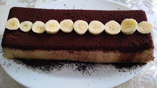 Banana dessert with new style تحلية الموز بشكل راقي و جديد