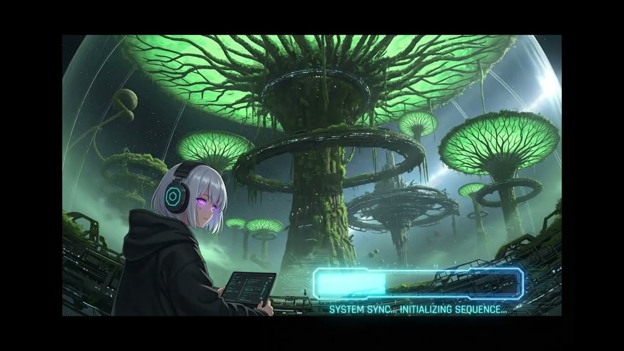 Guitar Lofi Vol. 6 – Solarpunk Focus System [40Hz Gamma + 60 BPM]