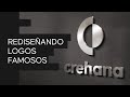 #logodesign #flatdesign Rediseñando LOGOS FAMOSOS | Episodio 1