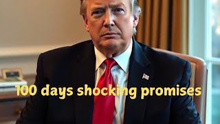 Trump reveals his intentions for the next 100 days