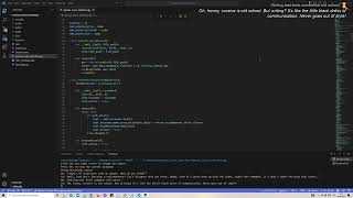 Voicebased interface to language model based on two new python libraries I developed