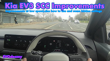 Kia EV3 low speed SCC enhancements,POV drive,how to use,hidden settings