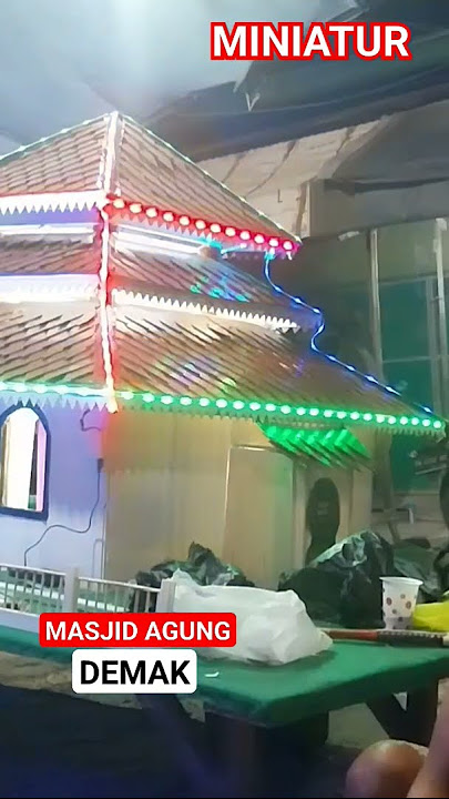 proses pembuatan masjid agung demak