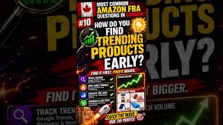Amazon FBA Canada: How to Find Trending Products Early