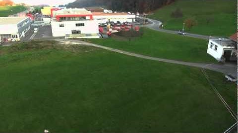 adrian zobrist beim 3d heli fliegen gefilmt mit oktokopter