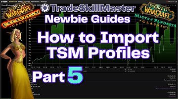 Import My Free TradeSkillMaster Profile | Beginner Guide Classic & Retail WoW Part 5