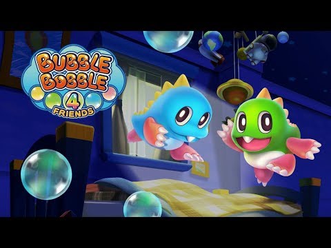 Bubble Bobble 4 Friends (Switch) First 16 Minutes on Nintendo Switch - First Look - Gameplay
