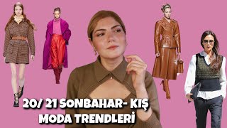 2020/ 2021 SONBAHAR- KIŞ MODA TRENDLERİ | MODA/ STİL | Deniz Kömürcü