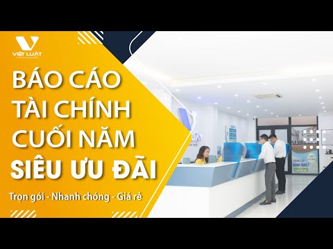 Dịch vụ báo cáo tài chính giá siêu rẻ | Việt Luật