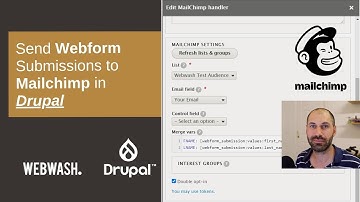 Send Webform Submissions to Mailchimp in Drupal