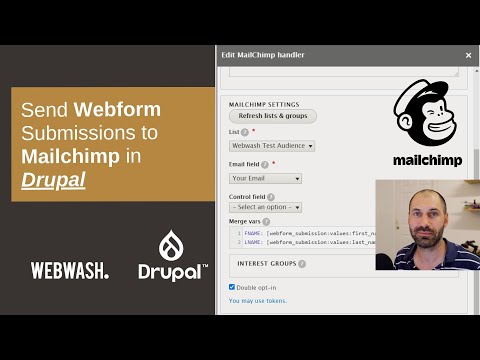 Send Webform Submissions to Mailchimp in Drupal