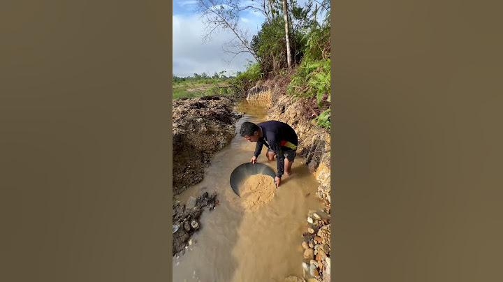 TUTORIAL MENCARI TITIK EMAS DI SUNGAI,URAT EMAS DI TANAH#shortvideo #shorts