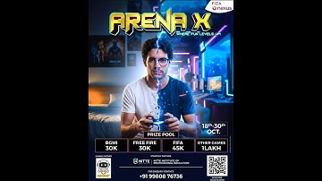 🎮🔥 The Biggest Gaming Battle in Mangalore! ⚡ | Arena X 🕹️