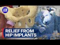 Relief from hip implants can last 30 years, says new research | 9 News Australia