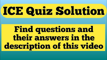ICE KYC 3 quiz answers