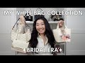 MY ENTIRE WHITE BAG COLLECTION🤍