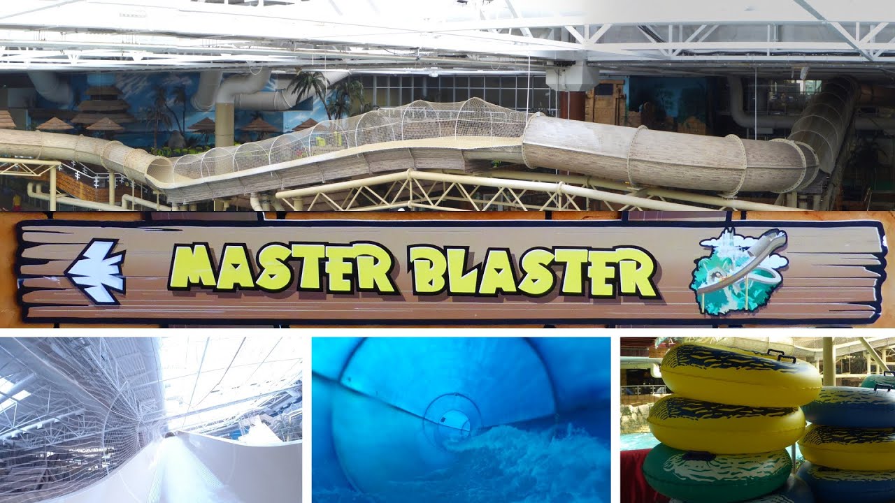 Master Blaster Longest Indoor Uphill Slide in the UK Sandcastle