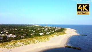 4K Drone Footage Cinematic Views Of Cape May New Jersey