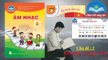 BÀI ĐỌC NHẠC SỐ 1 | LỚP 3: SÁCH: CHÂN TRỜI SÁNG TẠO | CÓ NỐT NHẠC BÀN TAY | DỄ HỌC.