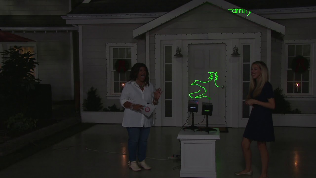 Mr Christmas Lights Sounds Laser Show 2 0 W Programmable Mr Christmas Lights Sounds Laser Show 2 0 W Programmable On Qvc