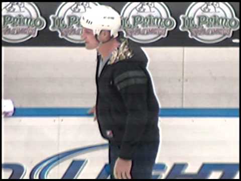Gronk Plays Dodgeball at the Florida Everblades Game