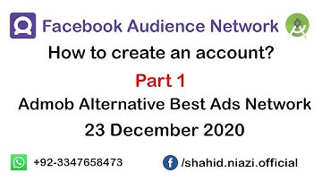 How to create Facebook audience network account || Part 1