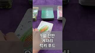 #게자리 9월 전반 럭키 푸드 #타로 #타로베이커리 #별자리운세 #타로유튜브 #타로운세