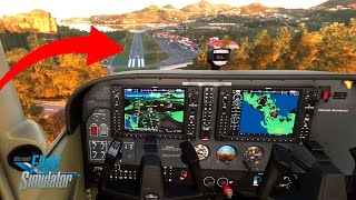 Я Сел На Одну Из Самых Сложных Полос В Мире! | Microsoft Flight Simulator