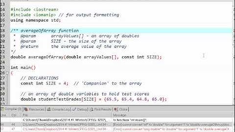 Passing a Array to a Function Template in C++
