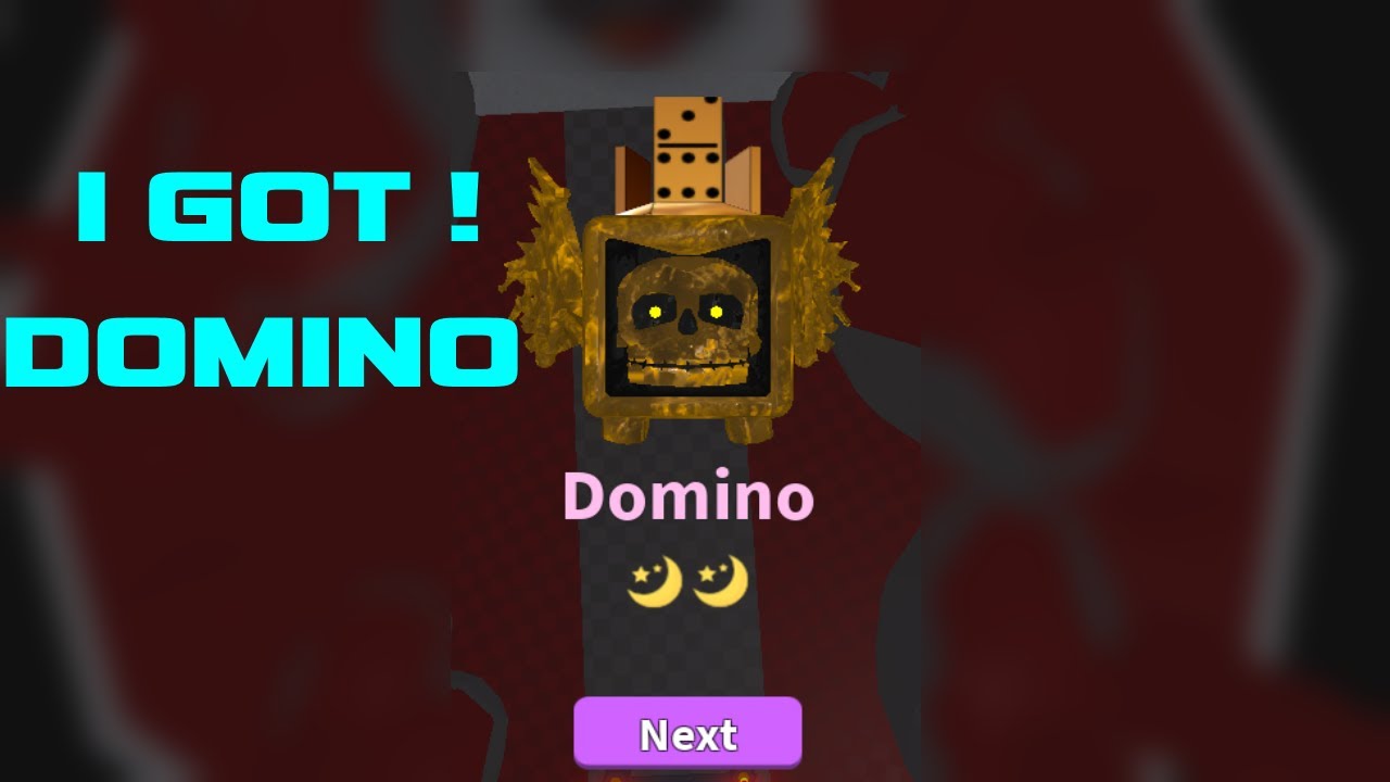 Omg I Got The Double Moon Pet Domino In Pet Levels Saber Simulator Youtube - domino simulator roblox