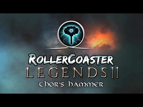 ROLLERCOASTER LEGENDS 2 : ~ Thor`s Hammer ~ /// -VR- ROLLER COASTER ///