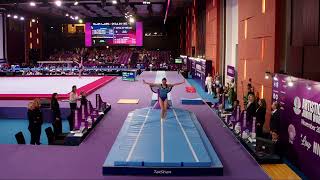GAYNULINA Milana (UZB)_2025 Artistic Junior Worlds - _Qualifications_Vault 1
FIG Official - 3rd Artistics Junior World Championships - Manila (PHI), November 20-24, 2025
Be sure to favorite and thumbs up the video and leave a comment!
Stay tuned with FIG and follows us on our different social platforms!
Subscribe to our Youtube Channel : http://www.youtube.com/subscription_center?add_user=figchannel
Follow us on Facebook: http://www.facebook.com/fig.gym
Twitter: https://twitter.com/#!/gymnastics
Google+: https://plus.google.com/102081484750147779444/posts
Instagram: https://www.instagram.com/figymnastics/
FIG Official website: http://www.fig-gymnastics.com/ GAYNULINA Milana (UZB)_2025 Artistic Junior Worlds - _Qualifications_Vault 1
