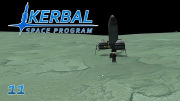 Minmus Landing | Kerbal Space Program [Modded Career] Episode 11