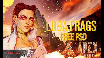 apex legend thumbnail 3d LUBA FREE