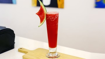 HỌC PHA CHẾ - BÀI 23 - SINH TỐ DƯA HẤU | WATERMELON SMOOTHIE