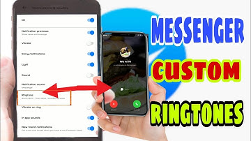 HOW TO CHANGE MESSENGER RINGTONE | CUSTOM RINGTONE ON MESSENGER