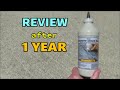 Quikrete Concrete Crack Seal REVIEW AFTER 1 YEAR