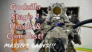 Ford Godzilla 7.3 Stage 1 Heads & Cam Dyno Test — Massive Gains Over Stock! How is that Possible?