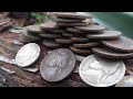 Metal Detecting Public Land in Historic town for SILVER!!|Ended with a creek walk!Metaldetecting2020