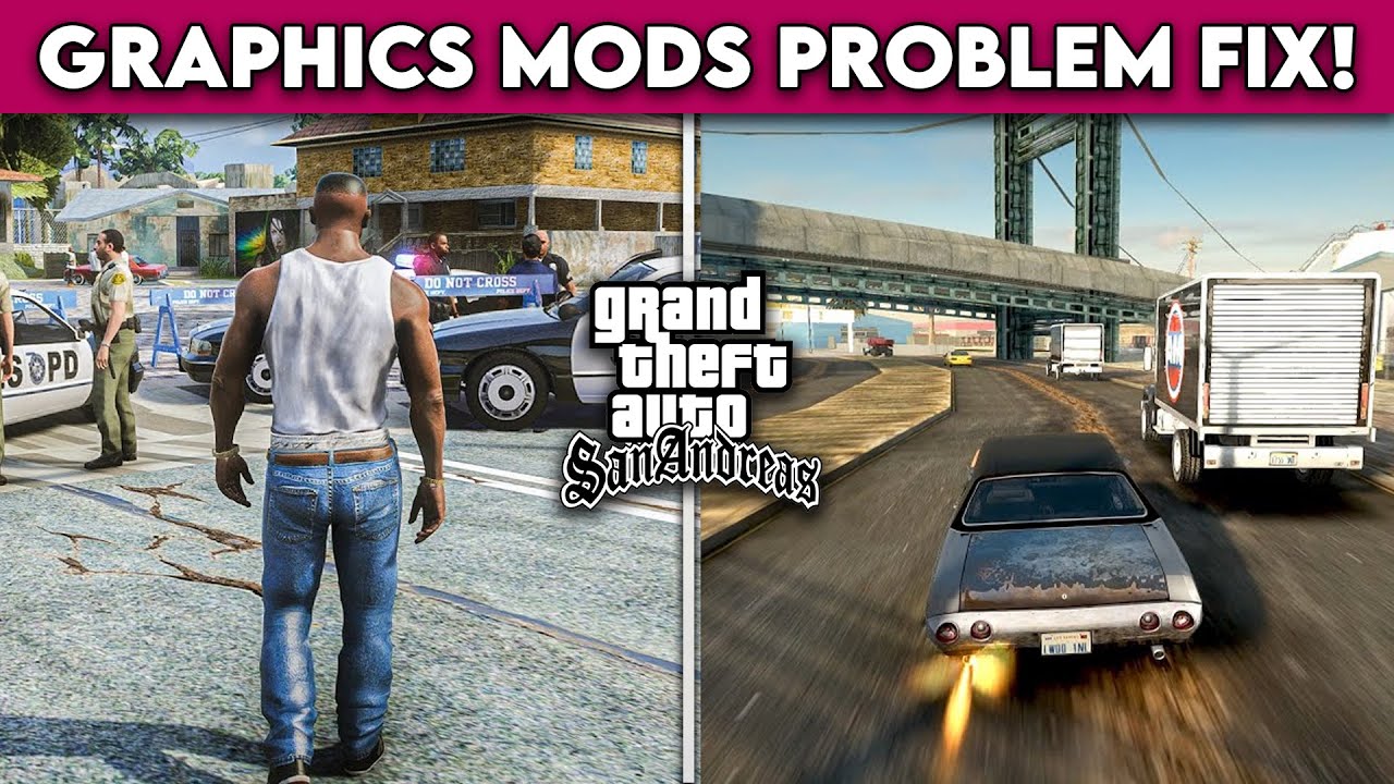 GTA San Andreas Graphics Mods NOT WORKING? Here's the Fix!
