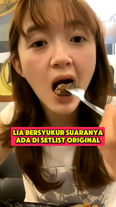 CONGRATS LIA KAMU SANGAT LAYAK IKUT SHONICHI SETLIS ORI👏 #jkt48 #jkt48newera #liajkt48 #idnlivejkt48