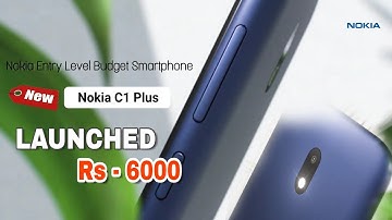 Nokia entry level budget Smartphone🔥Nokia C1 plus launch Nokia C1 plus Review Price and Specs