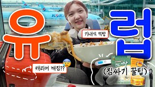 [강쥐유럽투어] Ep.0 짐싸기 꿀팁,비행부터 영국 도착까지✈️ 유럽여행 시작합니다 (유럽보안물품,빈대퇴치제,RFID차단 여권지갑,수납좋은 목베개,손저울,일회용 여성청결제)