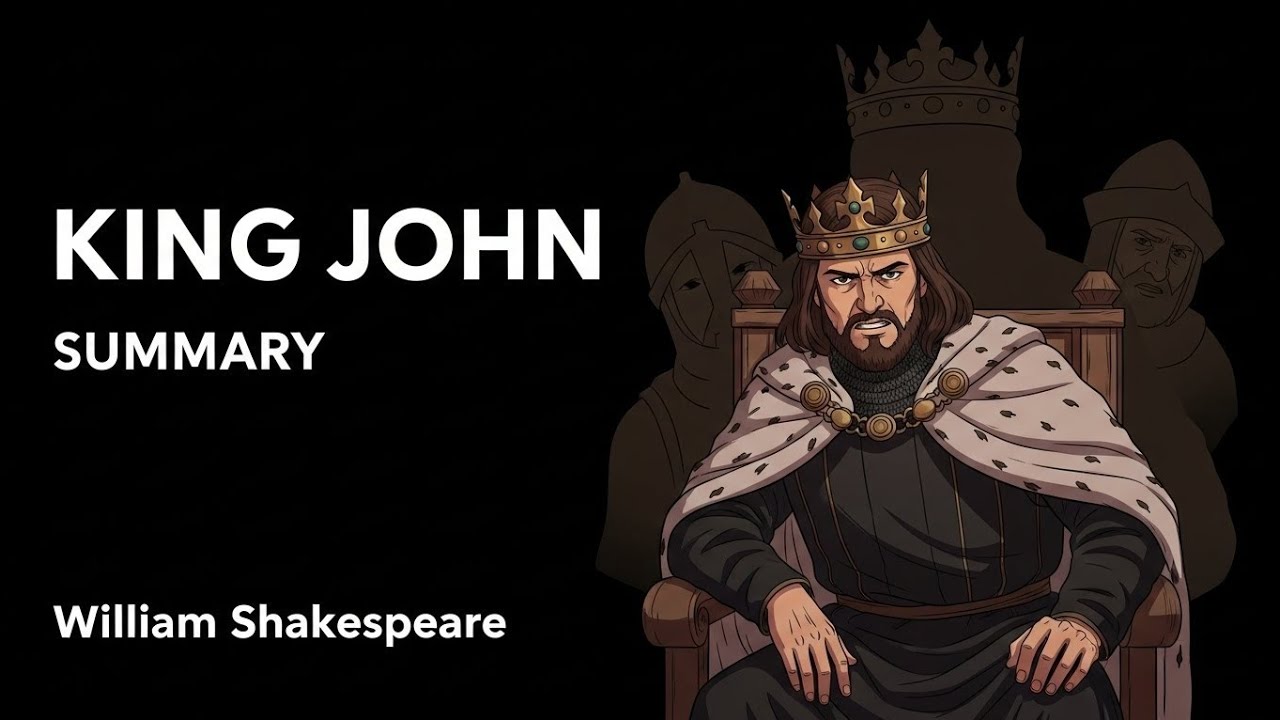 Полная история пьесы «Король Иоанн» | Разъяснение пьесы Шекспира || 