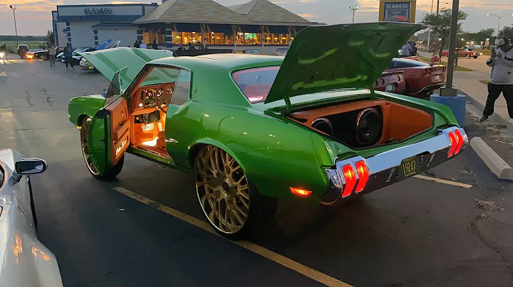 1970 CUTLASS 30 INCH  2 TONE GOLD FORGIATO WHEELS & $50,000 INTERIOR FULLY RESTORED ❗️