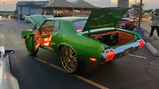 1970 CUTLASS 30 INCH  2 TONE GOLD FORGIATO WHEELS & $50,000  HERMES INTERIOR FULLY RESTORED ❗️