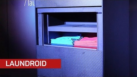 Laundroid robot folds clothes... and undies