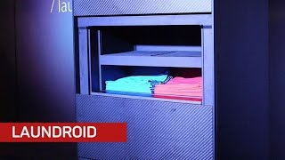 Laundroid robot folds clothes... and undies