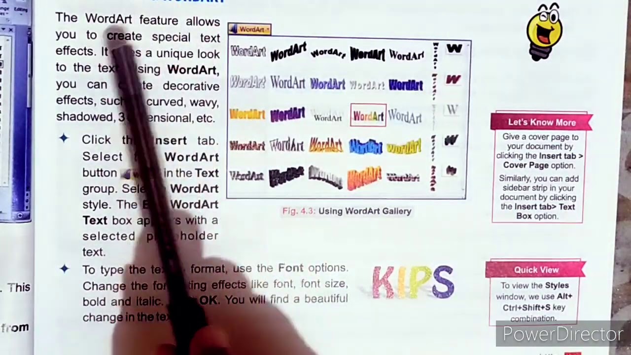 Class 5 // Computer // Working with styles and objects // - YouTube